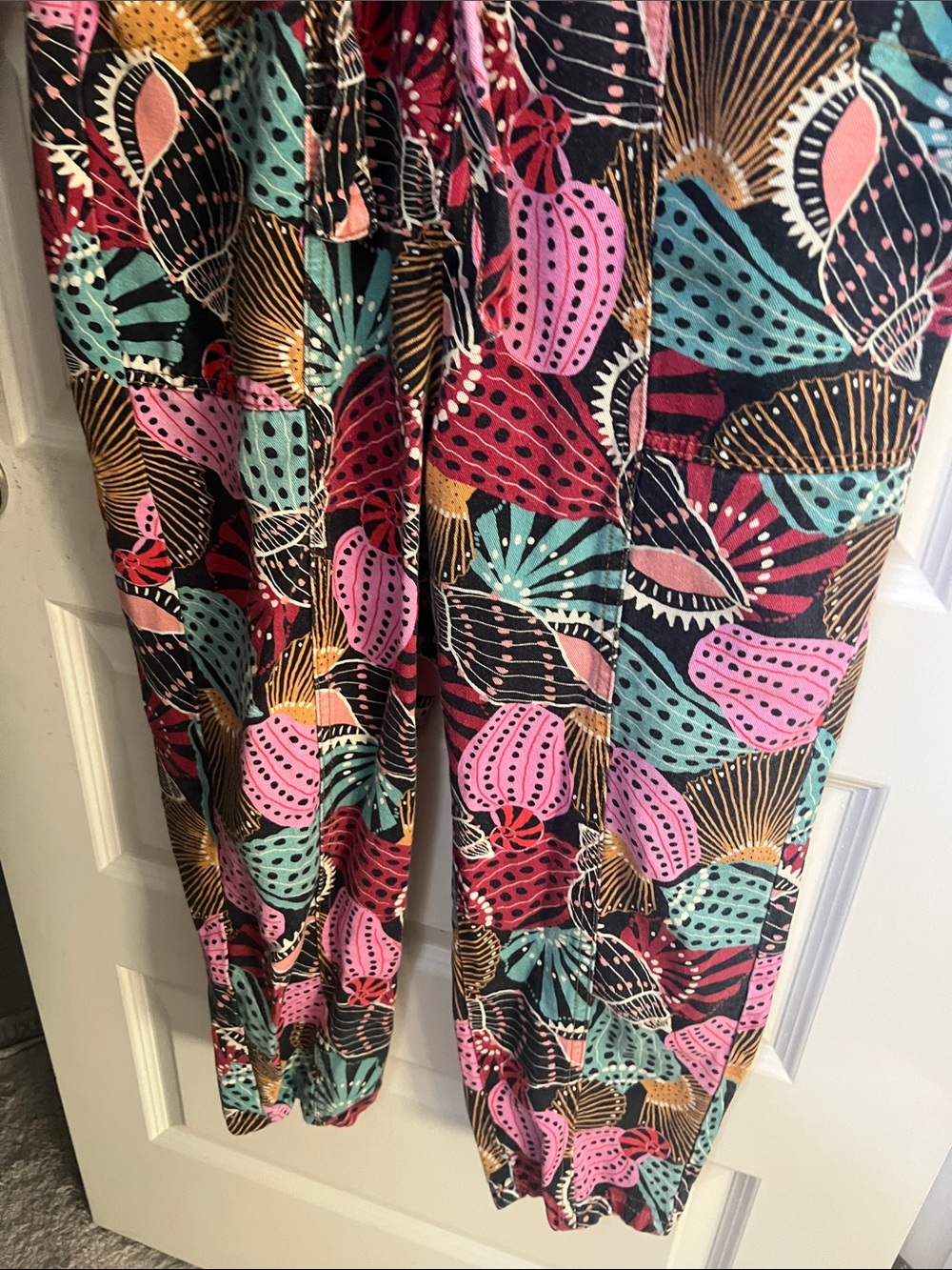 FARM Rio Shell Mix Denim Jumpsuit - Picture 6 of 8